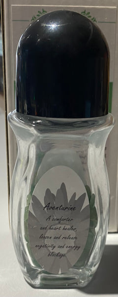 Gemstone Massage Roller Bottle