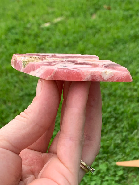 Rhodochrosite Slice