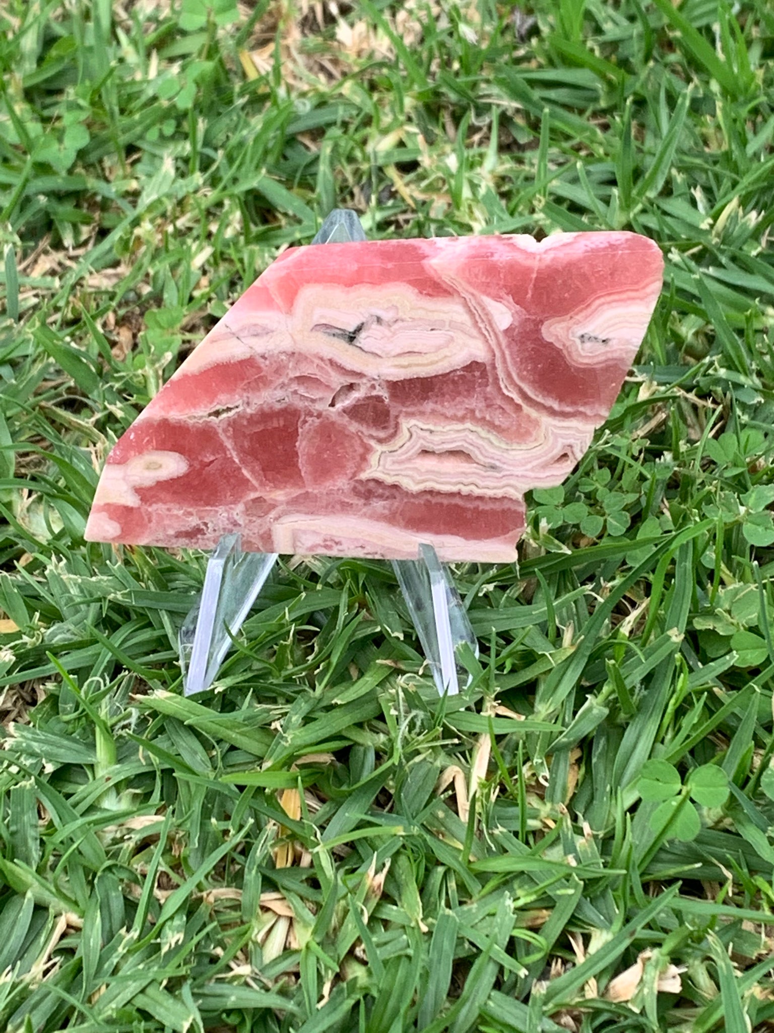 Rhodochrosite Slice