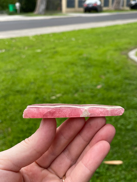 Rhodochrosite Slice