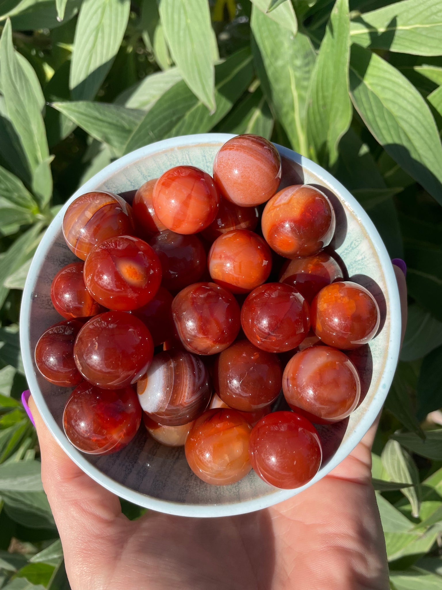 Red Carnelian Sphere Sml