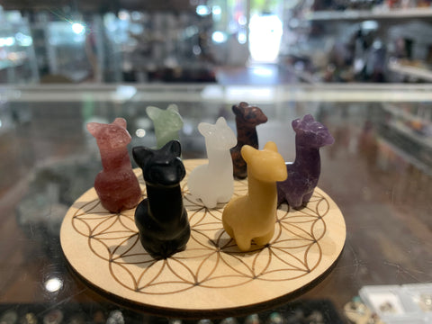 Mini Crystal Llama