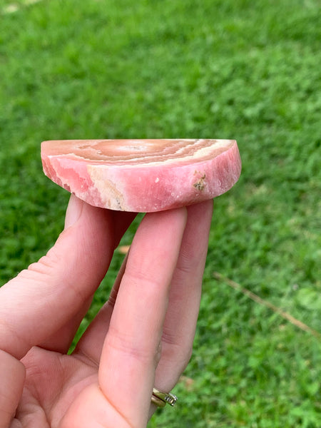 Rhodochrosite Slice