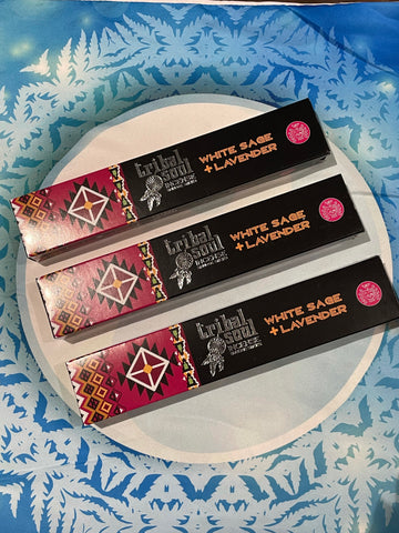 White Sage & Lavender Incense