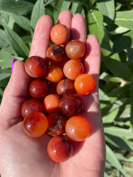 Red Carnelian Sphere Mini