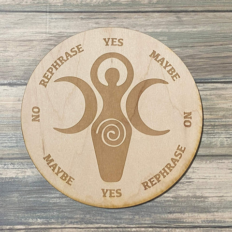 Goddess Moon Pendulum Board