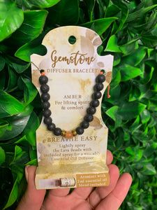 Gemstone Diffuser Bracelets