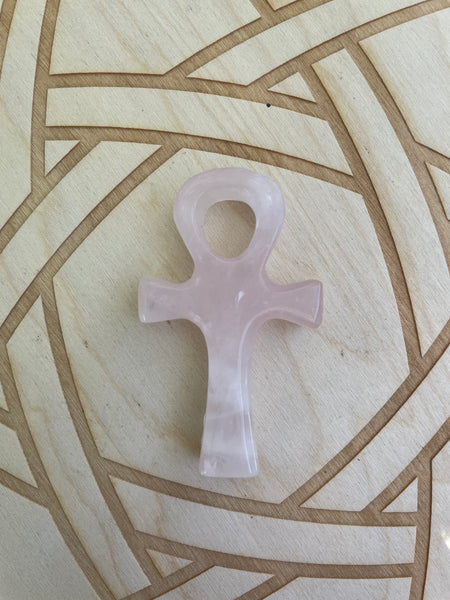 Crystal Ankh Carving