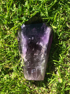 Large dog tooth amethyst