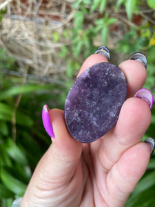 Lepidolite Worry Stone