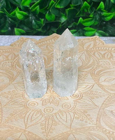 Fire and ice Quartz towers