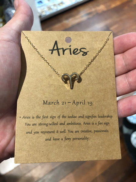 Star sign necklace