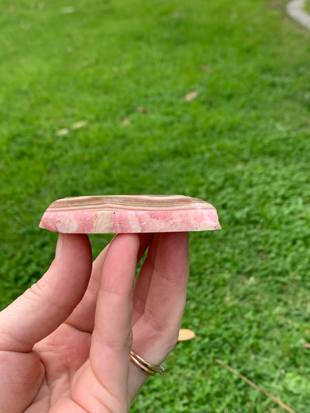 Rhodochrosite Slice