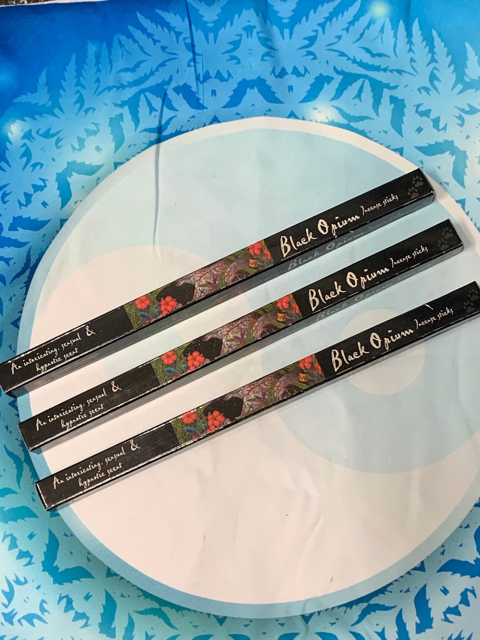 Black Opium Incense Sticks