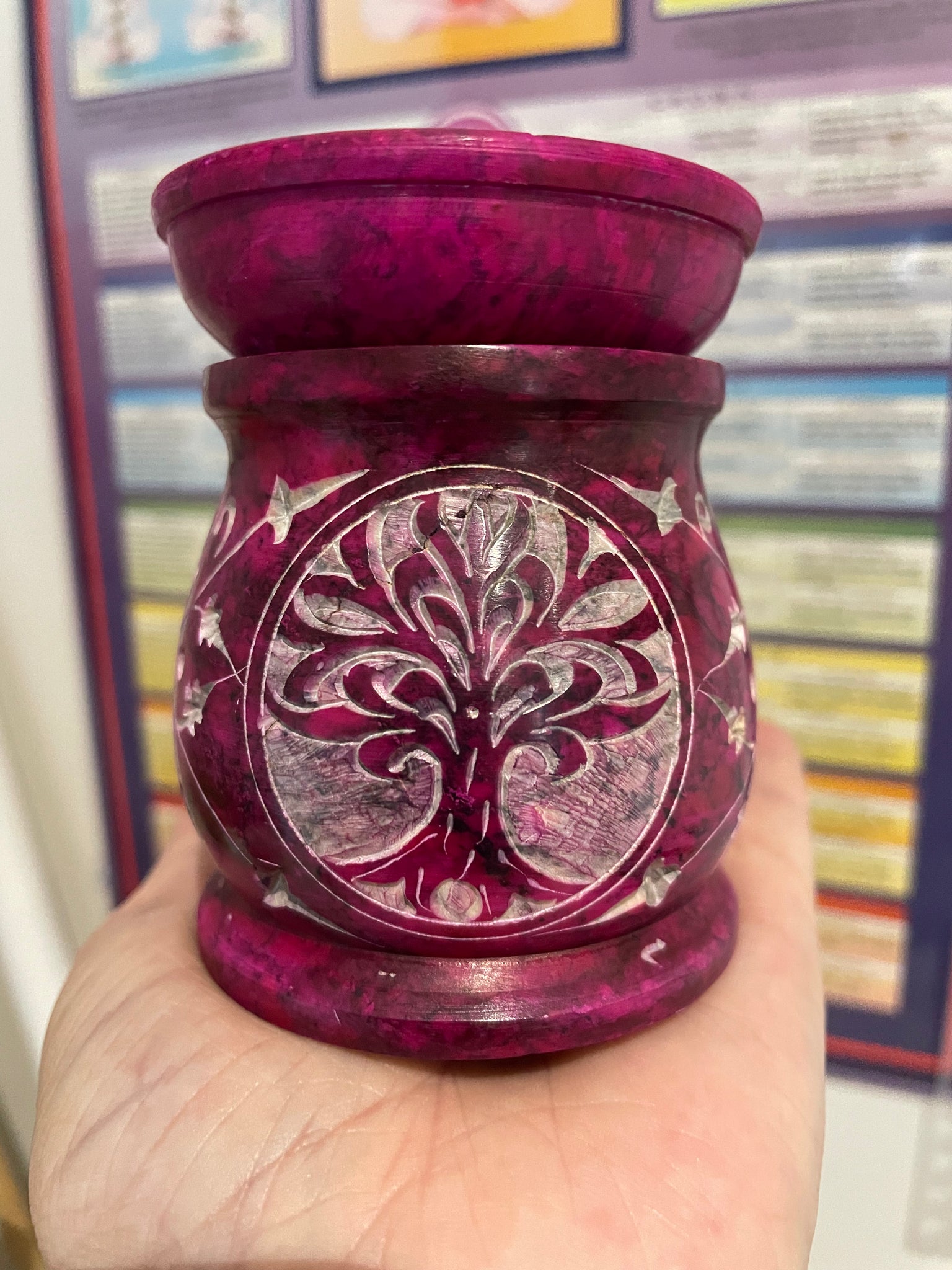 Soapstone Oil Burner