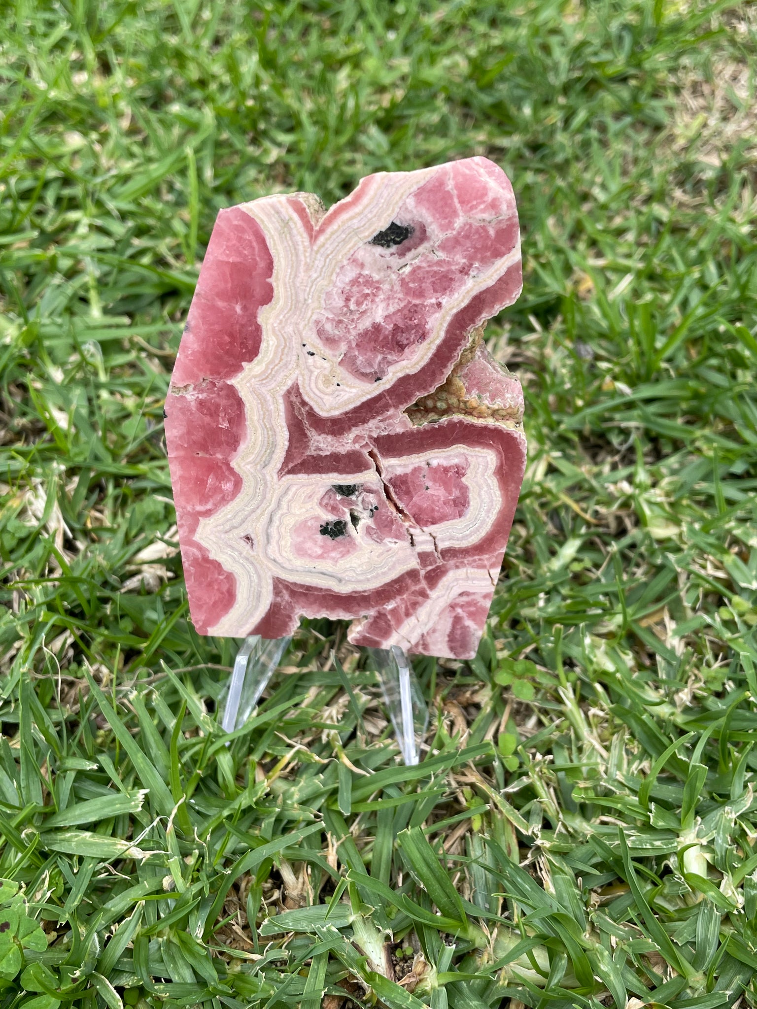 Rhodochrosite Slice