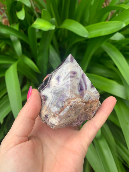 Chevron Amethyst Tower