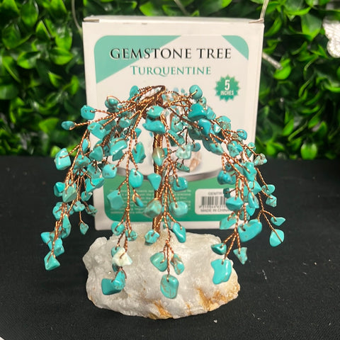 Gemstone Tree Turquoise