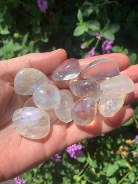 Angel Aura Quartz Tumbled