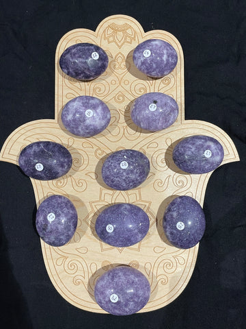 Lepidolite Galei Large Palmstone