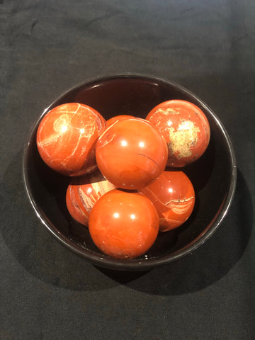 Red Jasper spheres