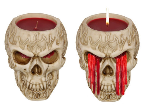 Skull Candle - Weeps Blood Tears
