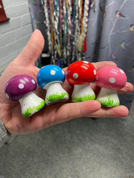 Small mushrooms