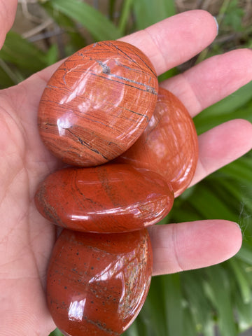 Snakeskin Jasper Palm Stone