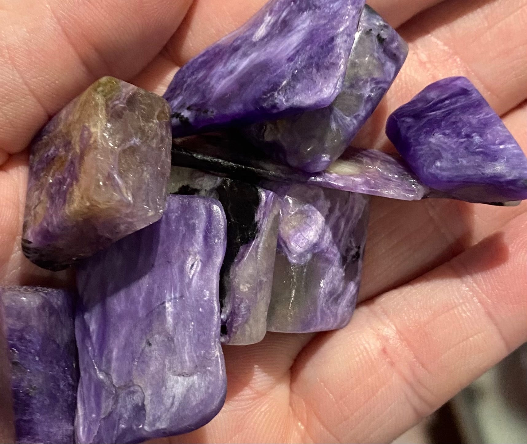 Charoite Pieces