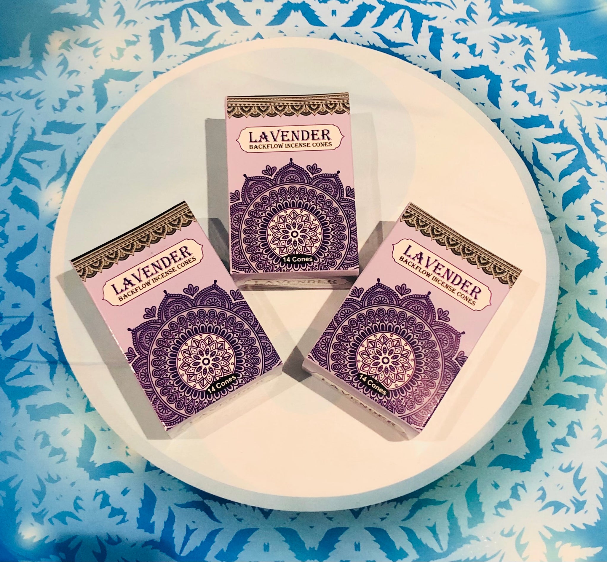 Lavender Backflow Incense Cones