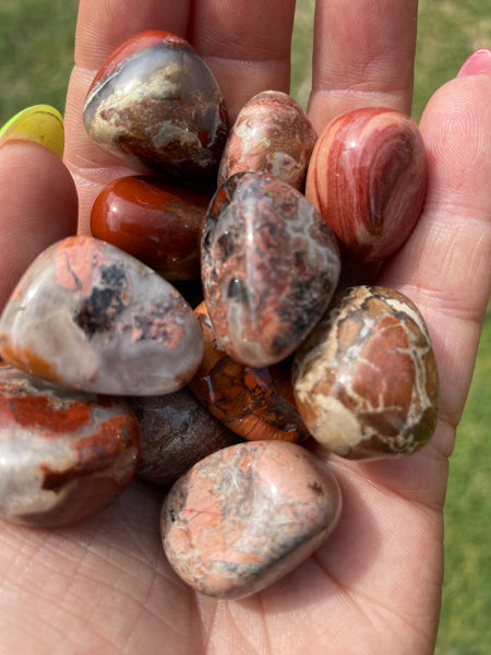 Poppy Jasper Tumble