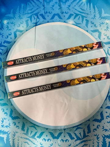 Attracts Money Incense Sticks