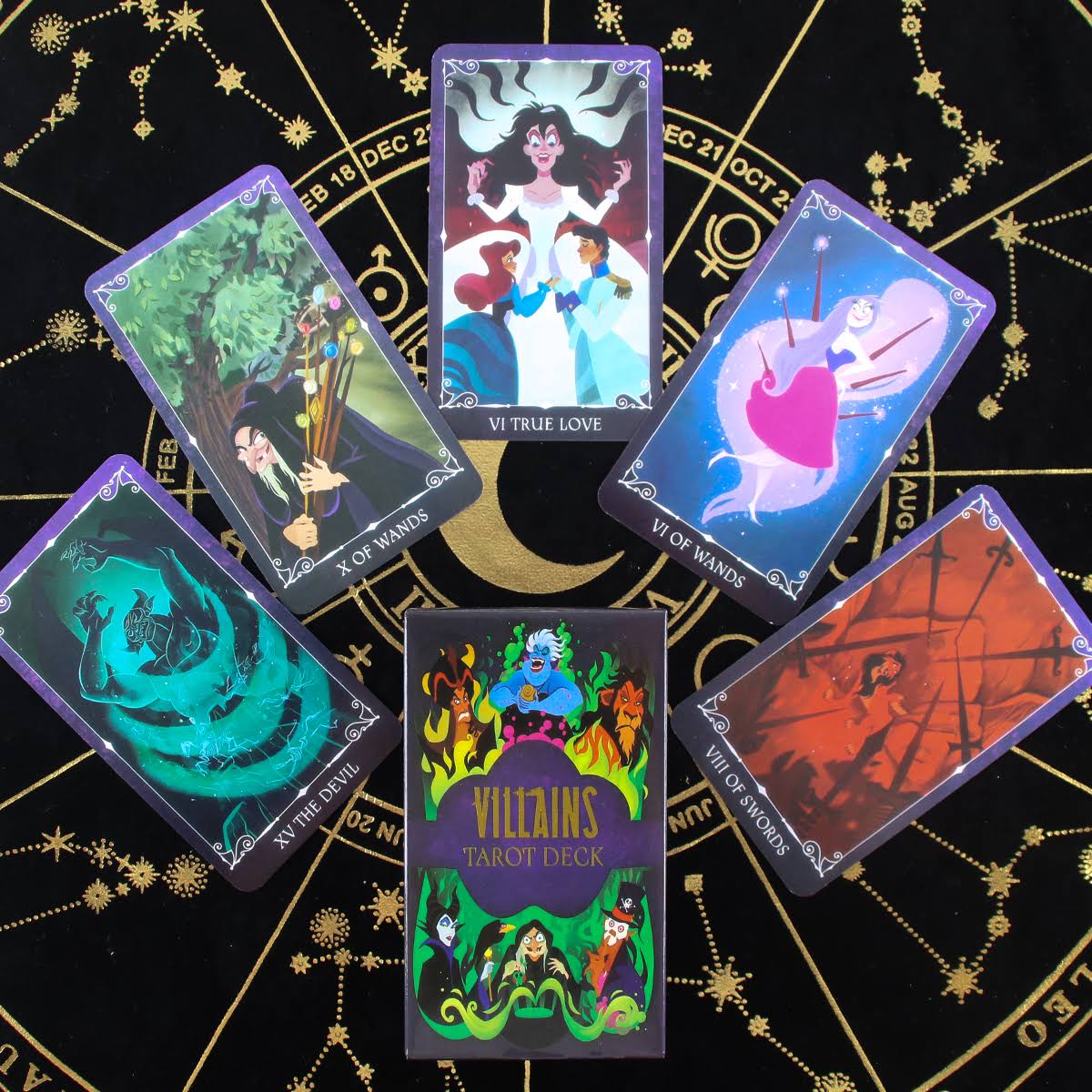 Villains tarot deck (Disney)