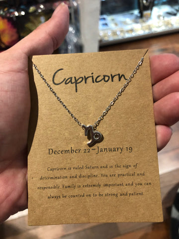 Star sign necklace