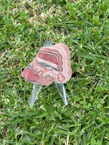 Rhodochrosite slice