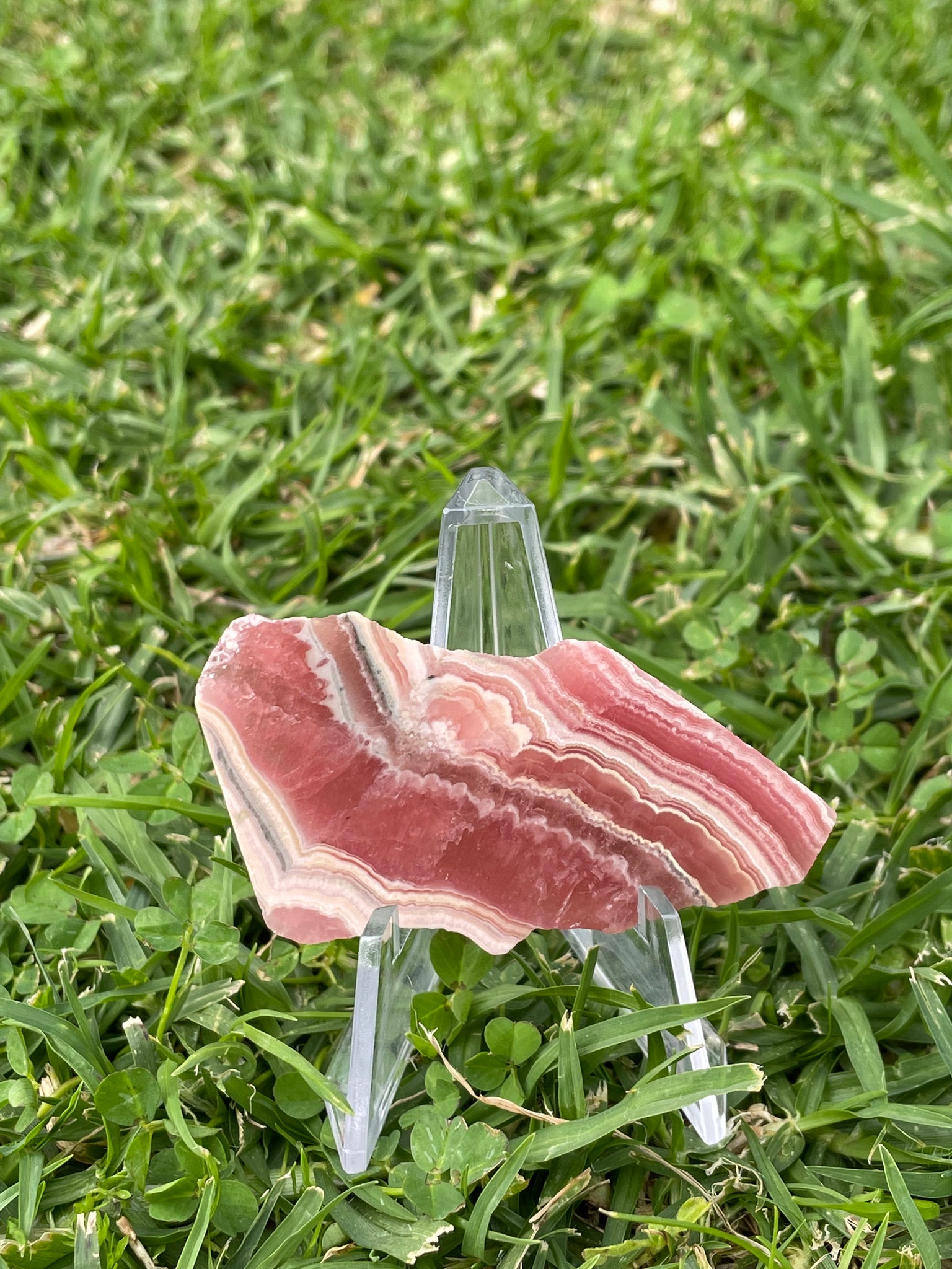 Rhodochrosite Slice