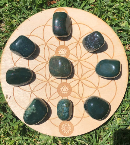 Bloodstone tumbles