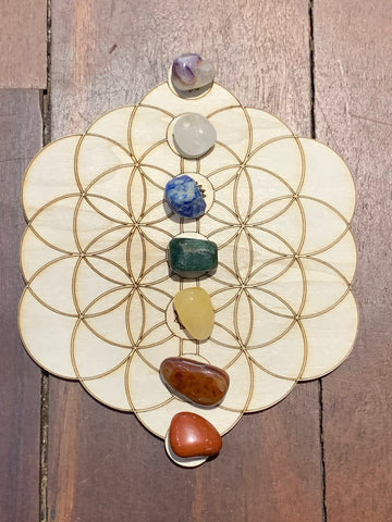 Crystal Grid Board - Chakra