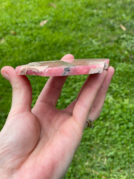 Rhodochrosite Slice