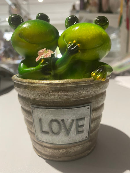 Frog in a pot