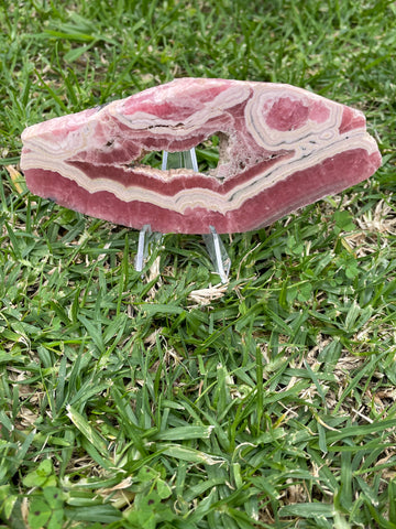 Rhodochrosite Slice