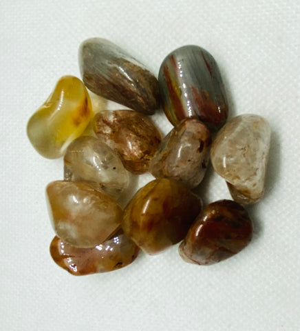 Amphibole Quartz Tumbled