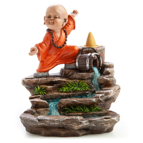 Kung Fu Monk Backflow Burner