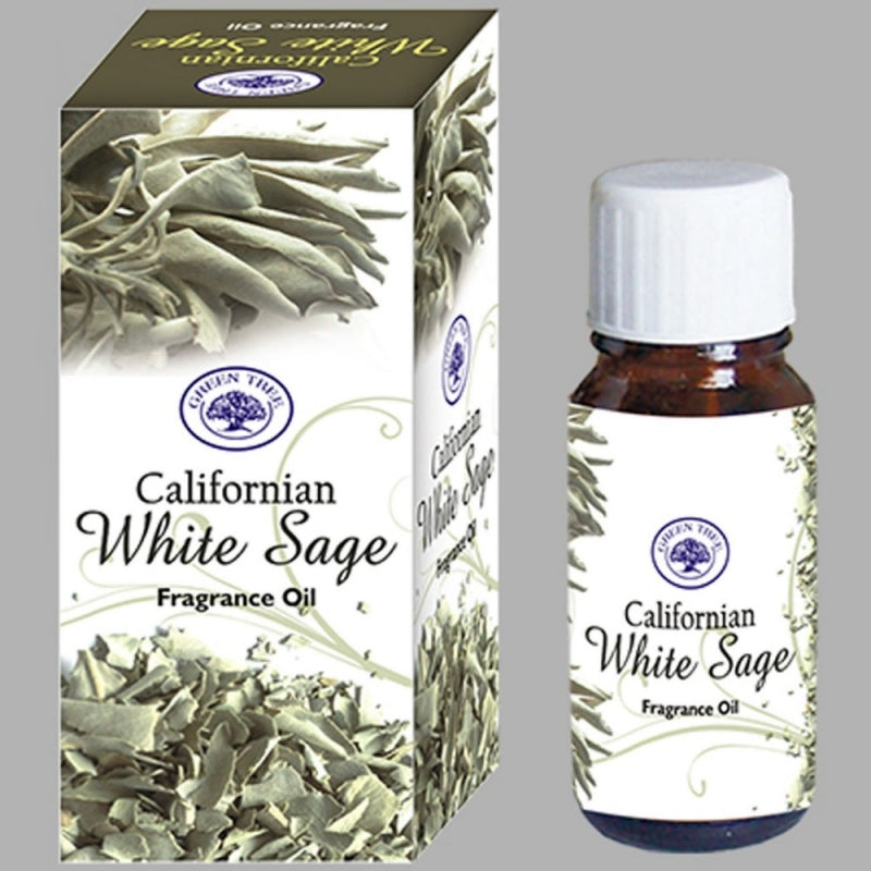 GREEN TREE CALIFORNIAN WHITE SAGE FRAGRANCE OIL (10ML)